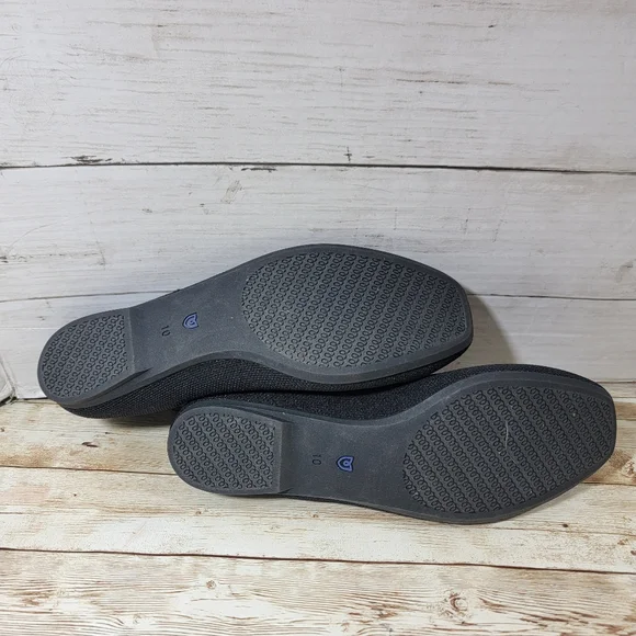 Rothy's The Max Square Toe Mary Jane In black US W 10 - Picture 8 of 11